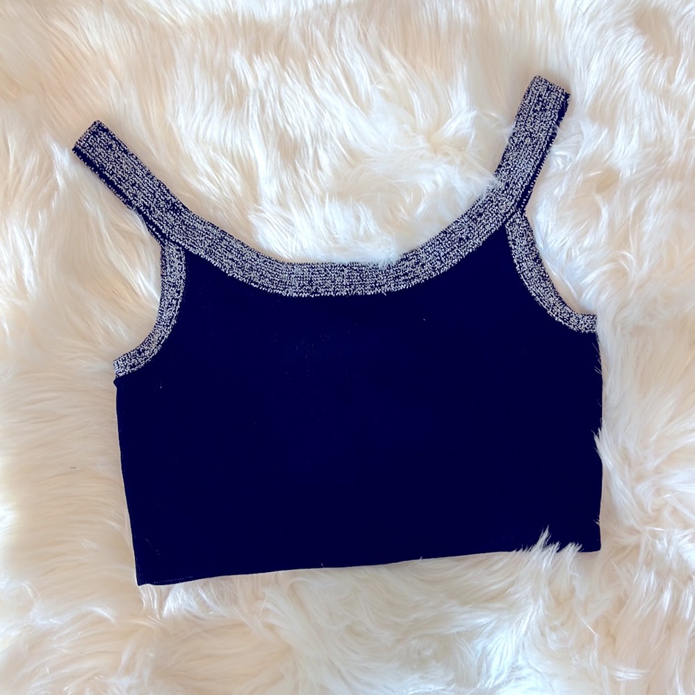 Bershka Knit Crop Top